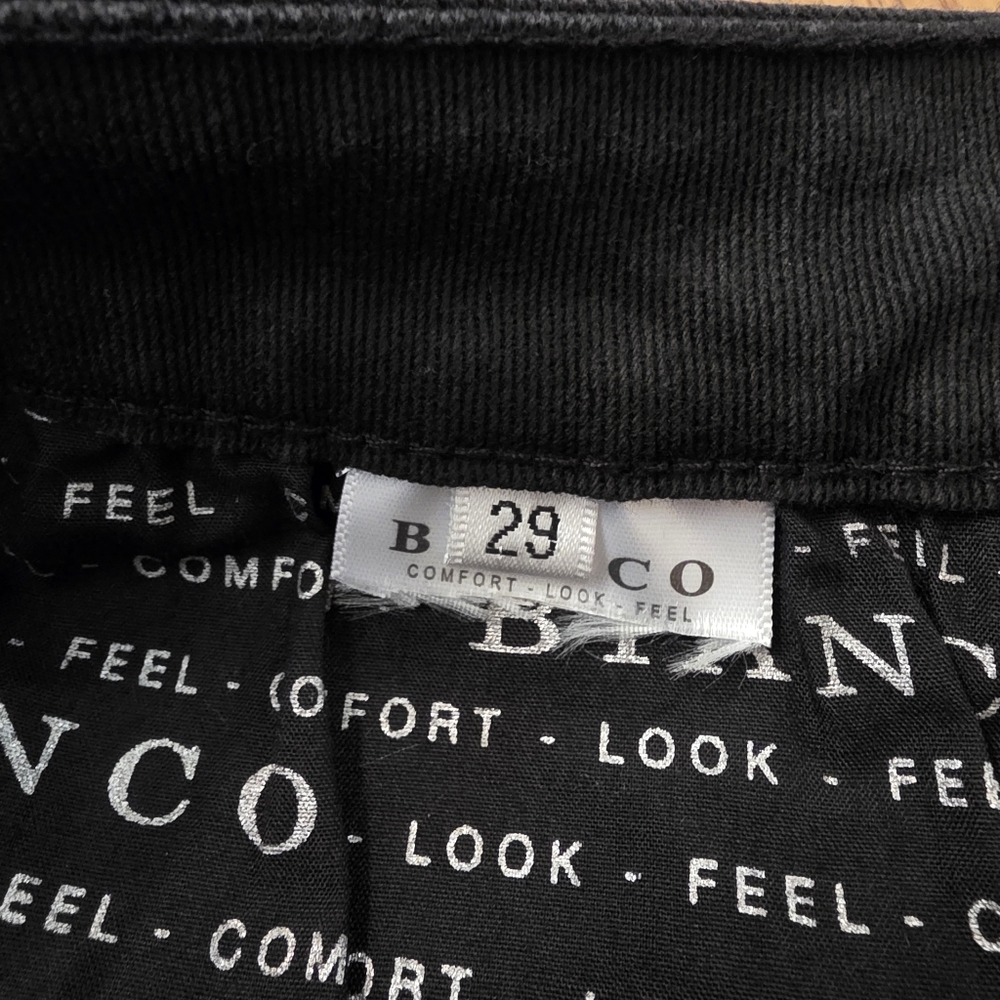 Bianco Elena Flare Jeans With Hem Detail- 29 - Picture 3 of 10